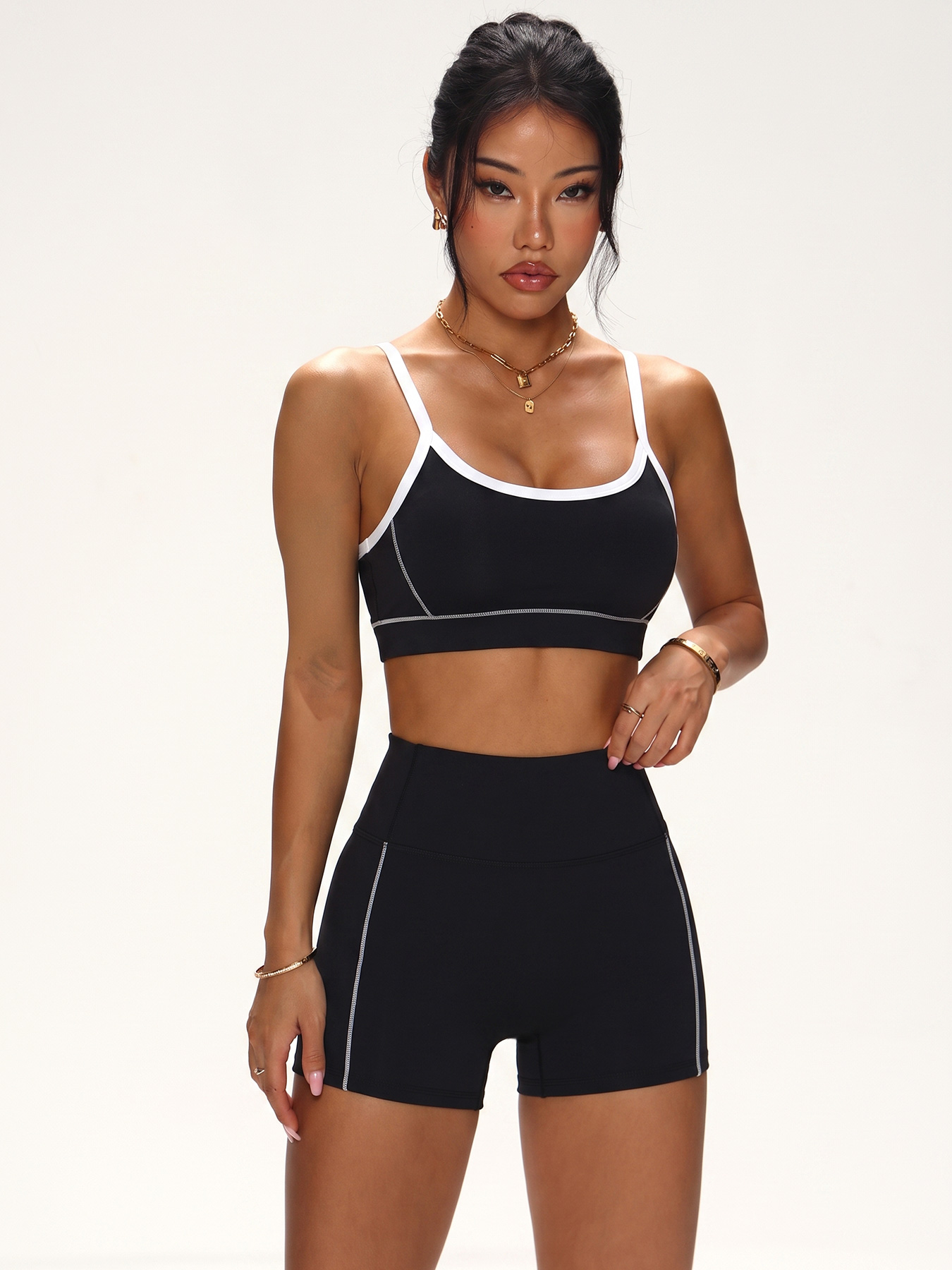 Contrast Trim Seamless Workout - Minimizer Bra Women recension och pris