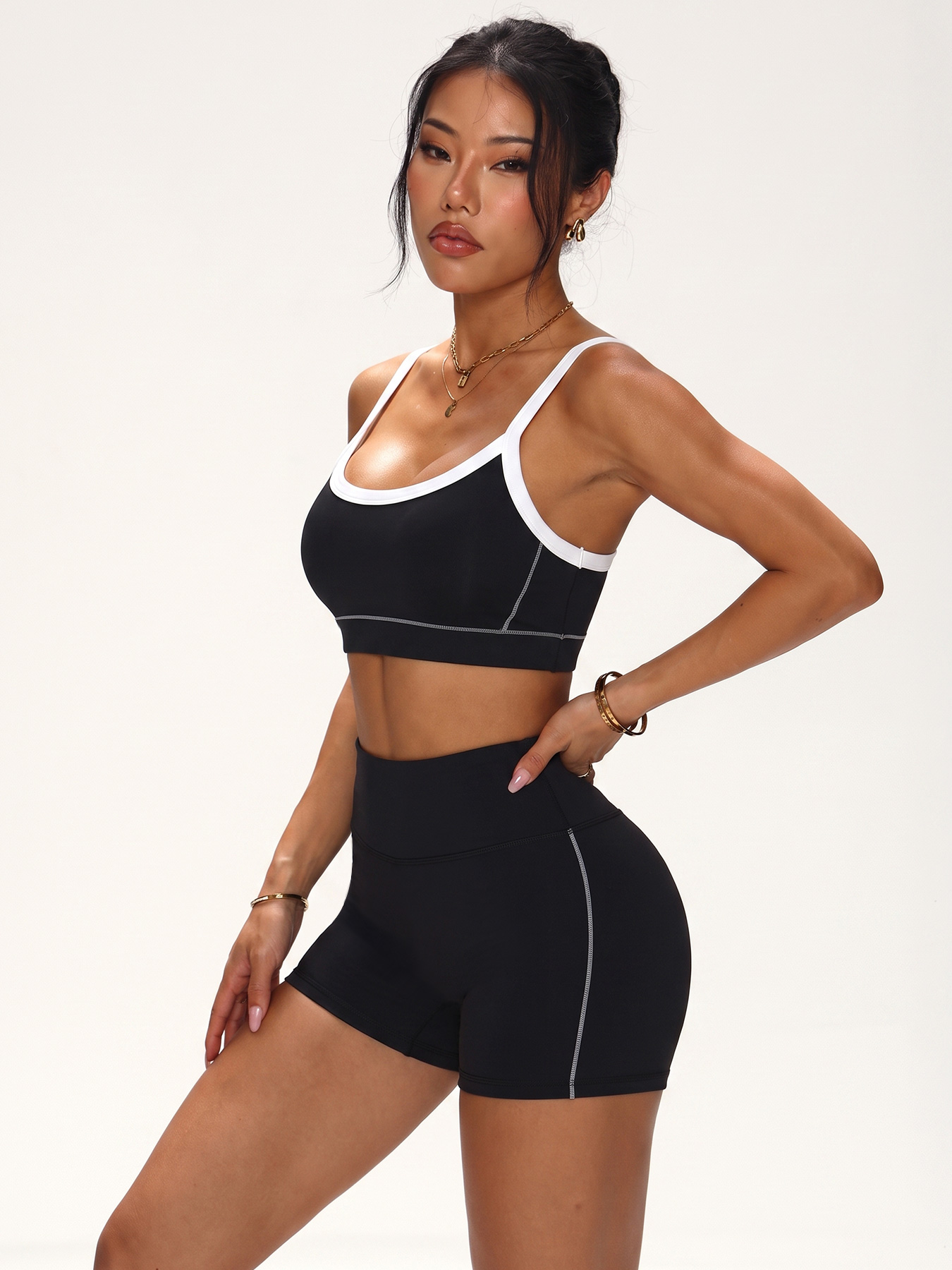 Contrast Trim Seamless Workout - Minimizer Bra Women recension och pris